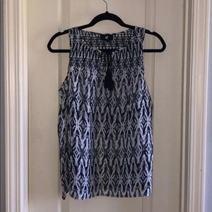 Stylish Tie-up Tank Blouse